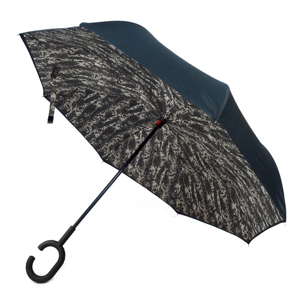Snake print Double Layer Inverted Umbrella - UM502